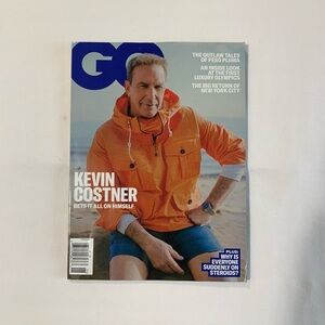 GQ Kevin Costner “Bets All On Himself” Issue Summer 2024 Magazine
